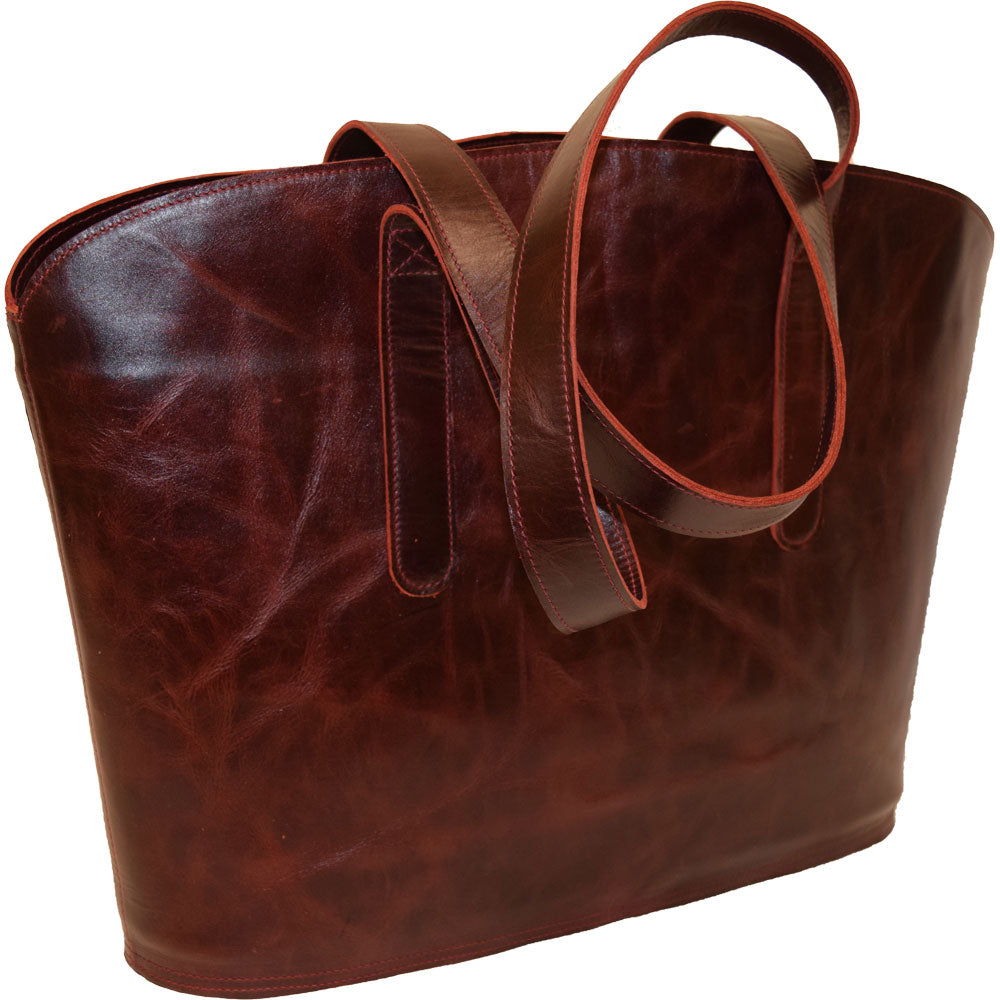 Leather online bag big